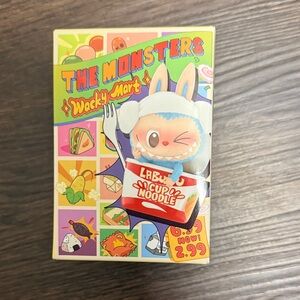 Authentic brand new Cup Noodle The Monsters Wacky Mart Box